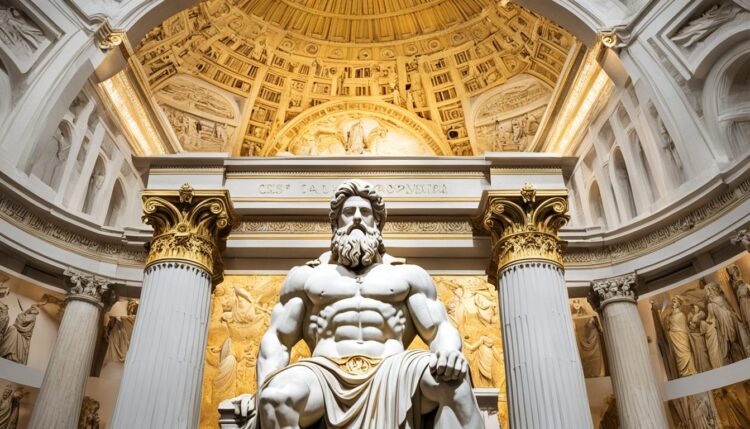 Statue of Zeus at Olympia